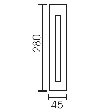  Asas para portas - FERRO